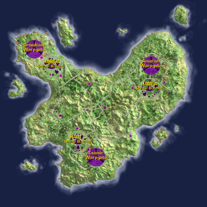 Sanctuary Map